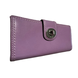 Coach Hampton Turnlock Bifold Wallet